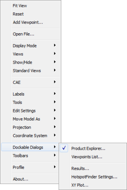 Context Menu