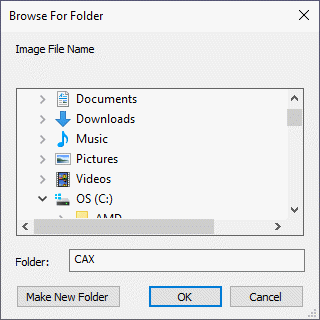 Select Folder