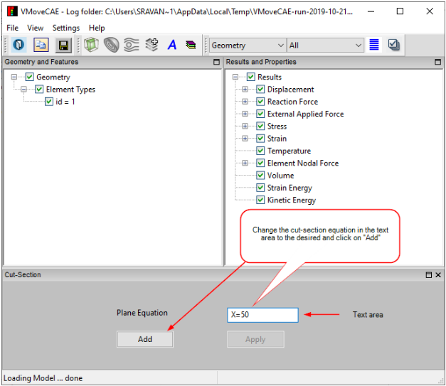 Adding Cut-Section